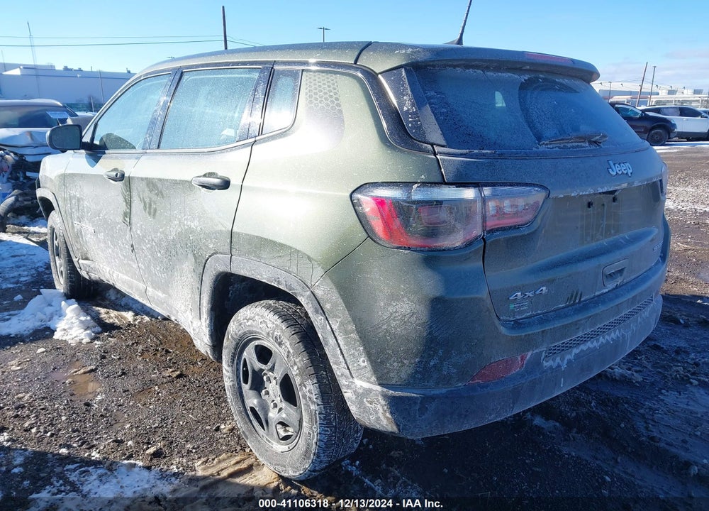 2021 JEEP COMPASS SPORT 4X4 VIN: 3C4NJDAB8MT591777
