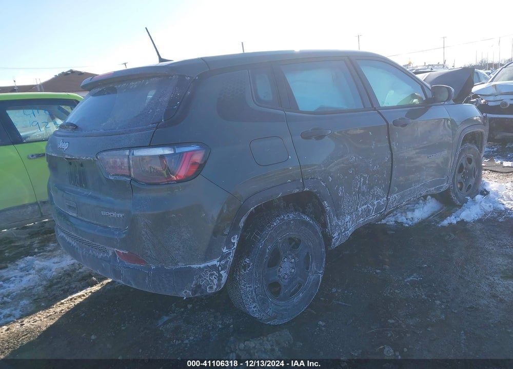 2021 JEEP COMPASS SPORT 4X4 VIN: 3C4NJDAB8MT591777