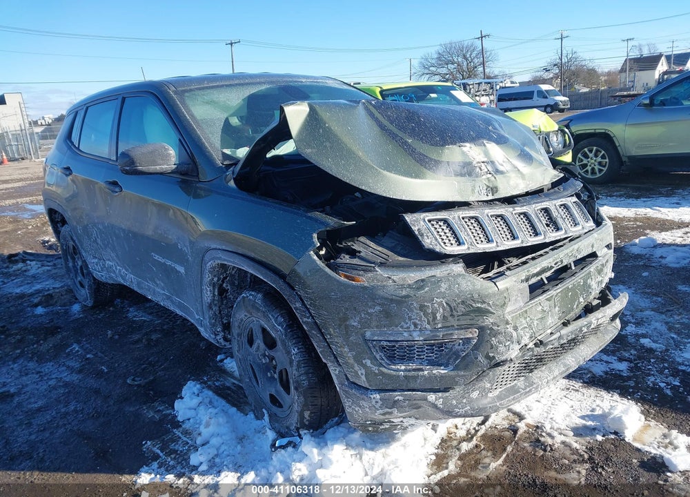 2021 JEEP COMPASS SPORT 4X4 VIN: 3C4NJDAB8MT591777
