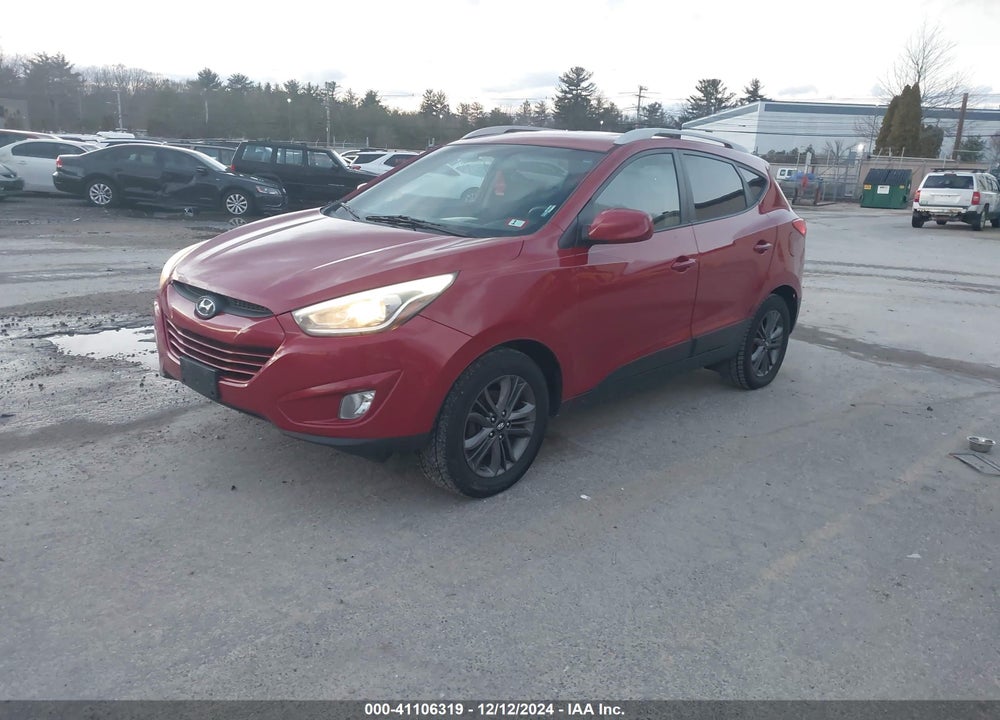 2014 HYUNDAI TUCSON SE VIN: KM8JUCAG8EU941018