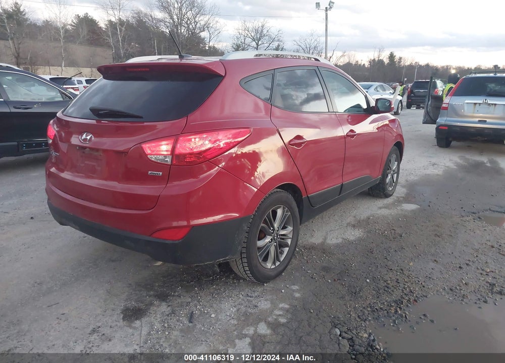 2014 HYUNDAI TUCSON SE VIN: KM8JUCAG8EU941018
