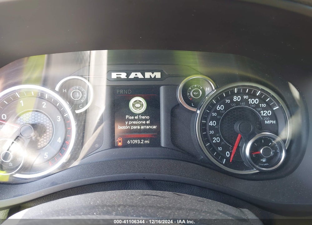 2023 RAM 2500 TRADESMAN 4X4 6'4 BOX VIN: 3C6UR5CL2PG504038