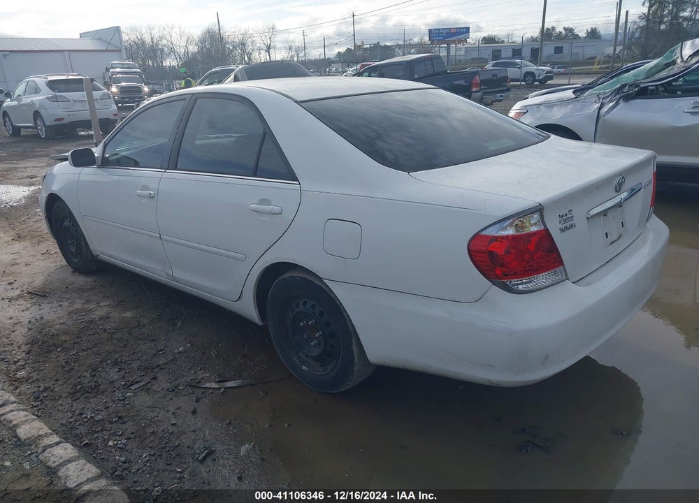 2006 TOYOTA CAMRY LE VIN: 4T1BE32K66U643945