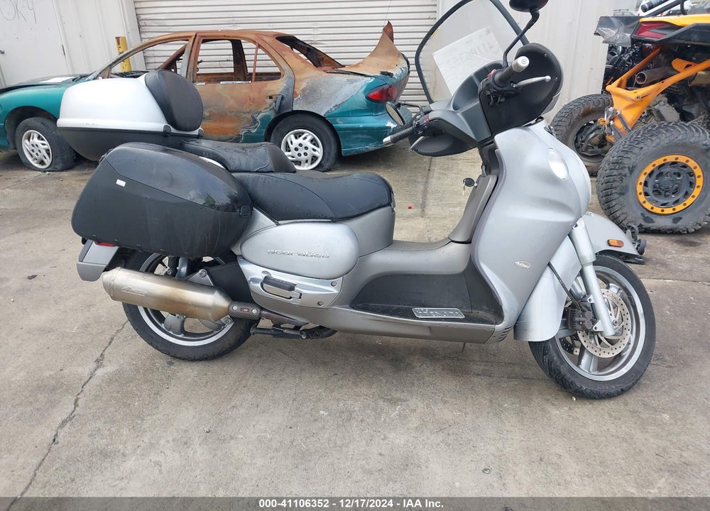 2006 APRILIA SCARABEO 500 VIN: ZD4RTC0116S000129