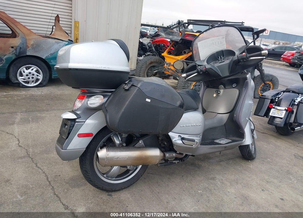 2006 APRILIA SCARABEO 500 VIN: ZD4RTC0116S000129