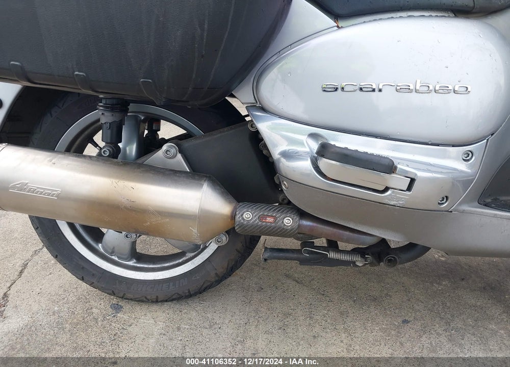 2006 APRILIA SCARABEO 500 VIN: ZD4RTC0116S000129