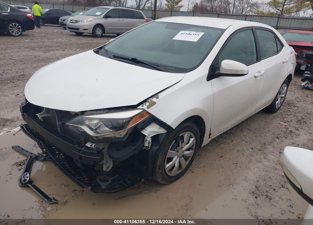 2016 TOYOTA COROLLA LE VIN: 5YFBURHE1GP402062