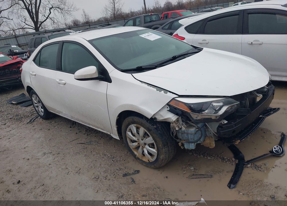 2016 TOYOTA COROLLA LE VIN: 5YFBURHE1GP402062