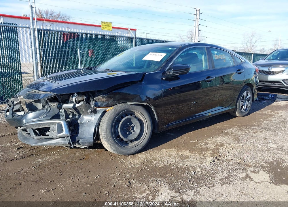 2020 HONDA CIVIC VIN: 2HGFC2F6XLH553135