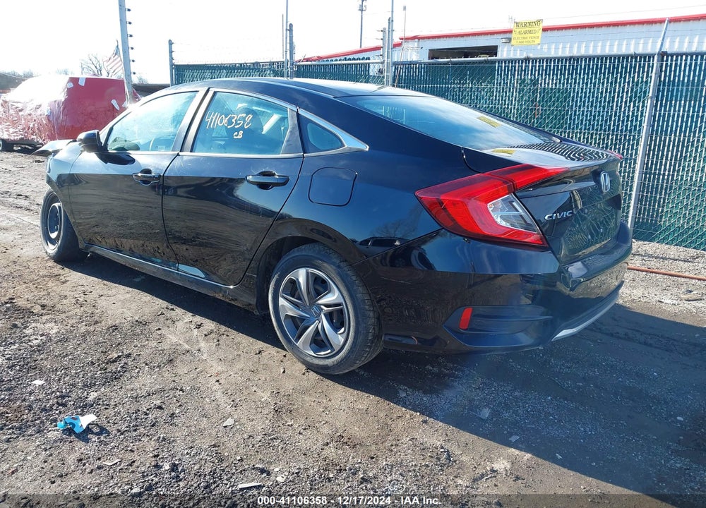 2020 HONDA CIVIC VIN: 2HGFC2F6XLH553135