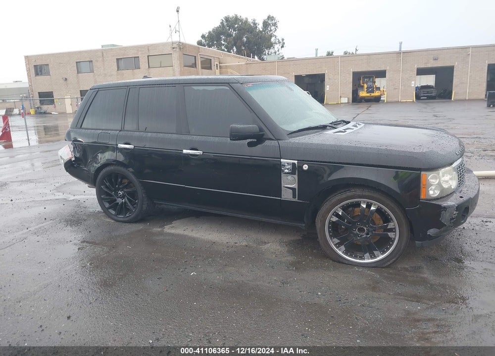 2008 LAND ROVER RANGE ROVER VIN: SALMF13418A287352