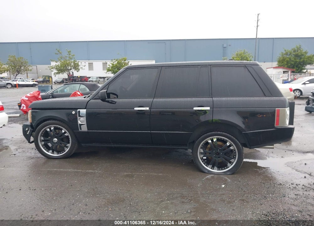 2008 LAND ROVER RANGE ROVER VIN: SALMF13418A287352
