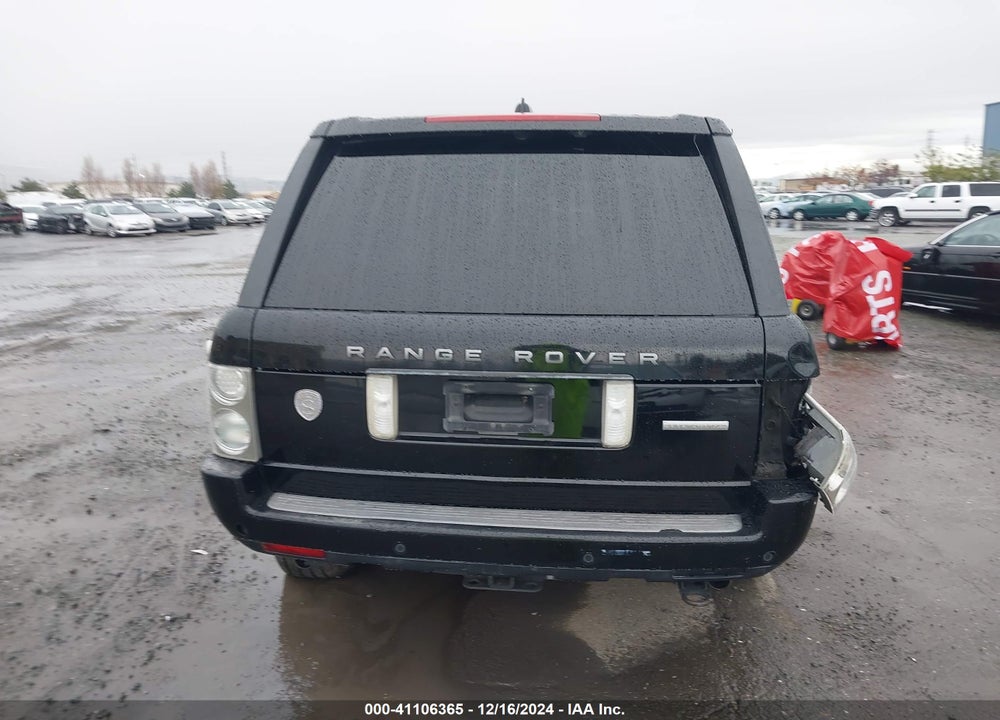 2008 LAND ROVER RANGE ROVER VIN: SALMF13418A287352