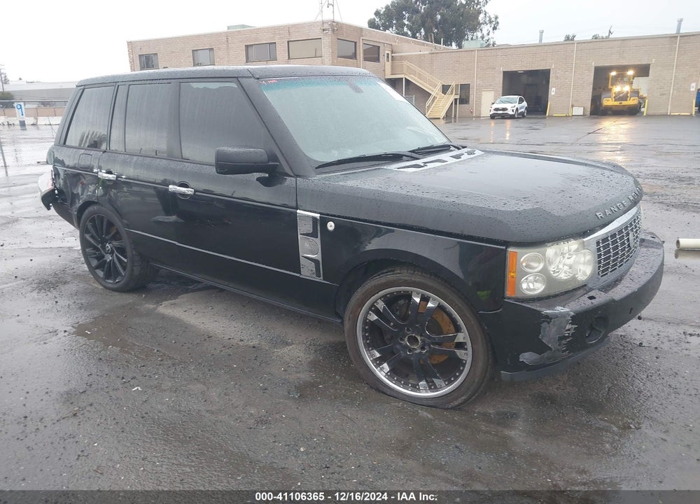 2008 LAND ROVER RANGE ROVER VIN: SALMF13418A287352