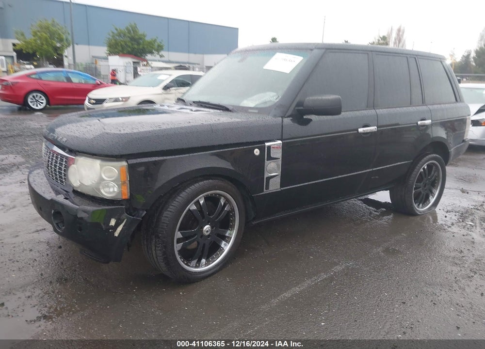 2008 LAND ROVER RANGE ROVER VIN: SALMF13418A287352