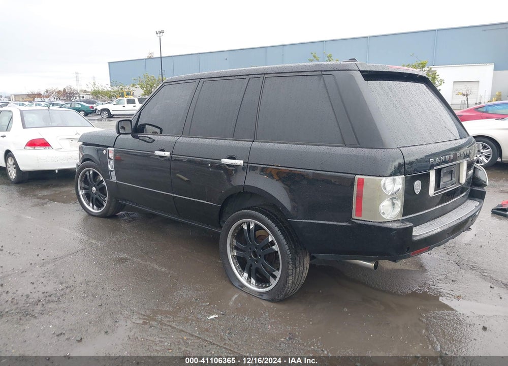 2008 LAND ROVER RANGE ROVER VIN: SALMF13418A287352