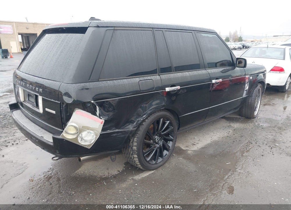 2008 LAND ROVER RANGE ROVER VIN: SALMF13418A287352