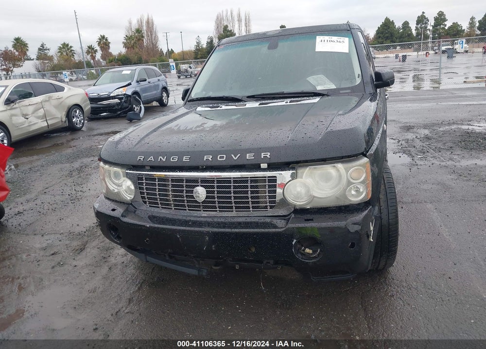 2008 LAND ROVER RANGE ROVER VIN: SALMF13418A287352