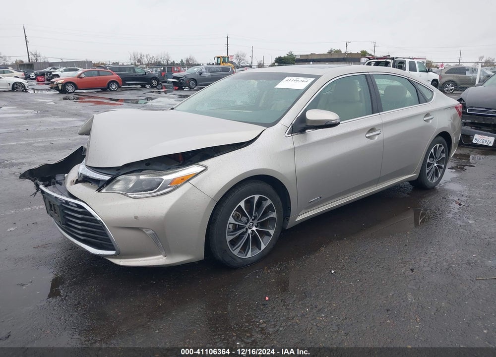 2016 TOYOTA AVALON HYBRID VIN: 4T1BD1EB8GU048485