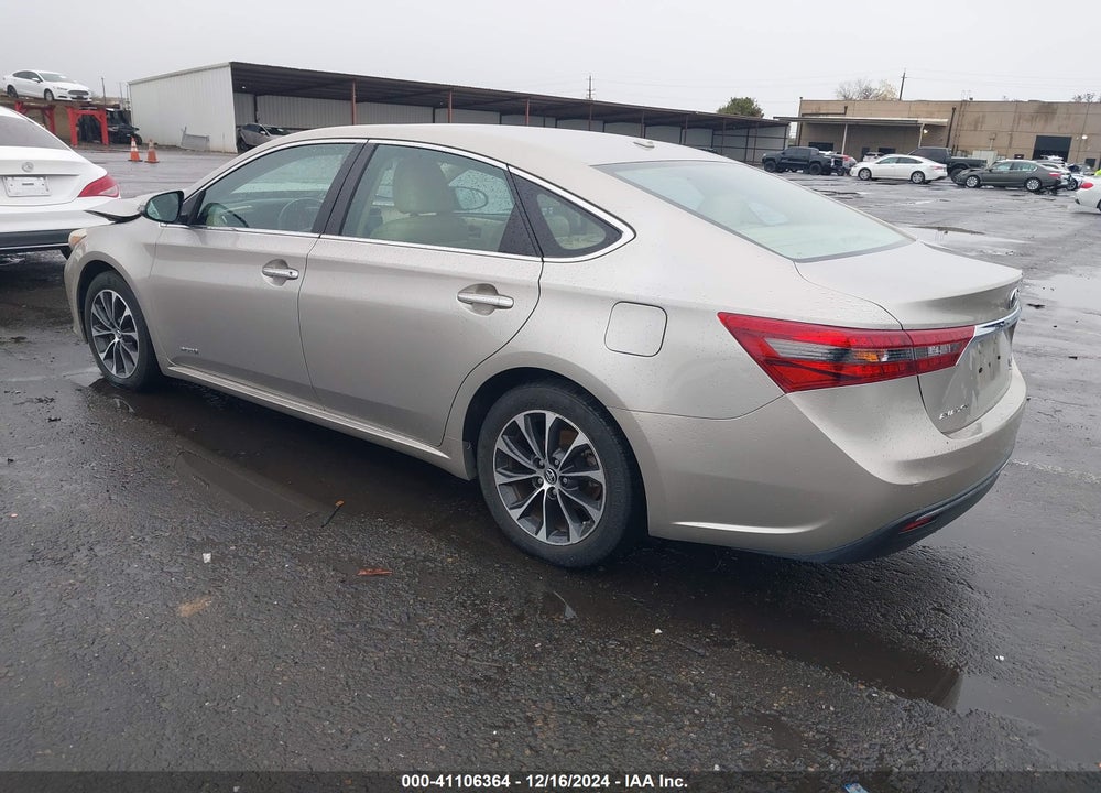 2016 TOYOTA AVALON HYBRID VIN: 4T1BD1EB8GU048485