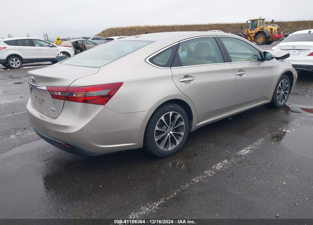 2016 TOYOTA AVALON HYBRID VIN: 4T1BD1EB8GU048485