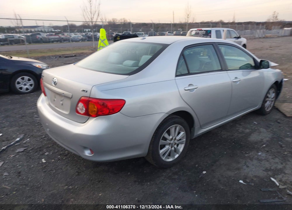 2009 TOYOTA COROLLA XLE VIN: 2T1BU40E09C107195