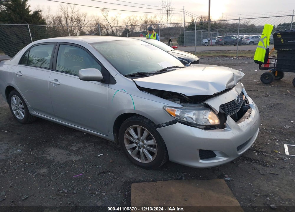 2009 TOYOTA COROLLA XLE VIN: 2T1BU40E09C107195