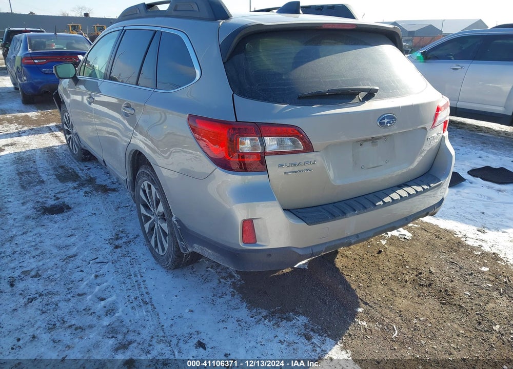 2017 SUBARU OUTBACK 2.5I LIMITED VIN: 4S4BSANC1H3347614