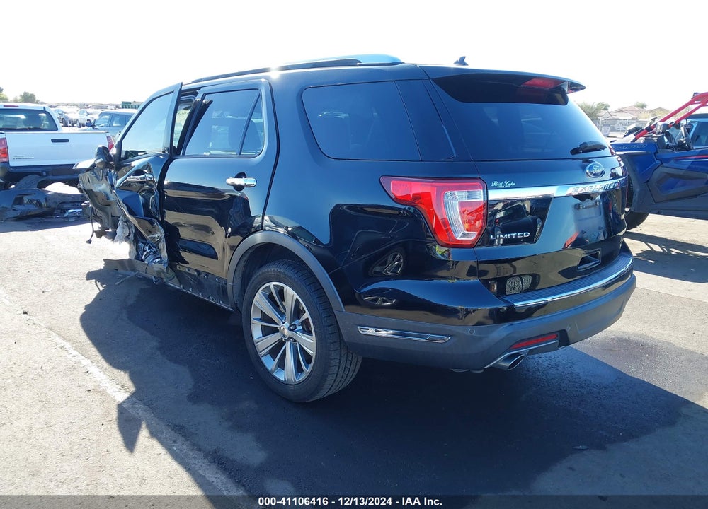 2018 FORD EXPLORER LIMITED VIN: 1FM5K7F84JGB67472