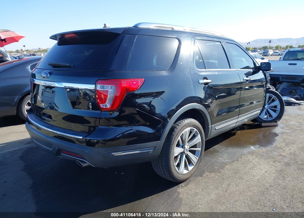 2018 FORD EXPLORER LIMITED VIN: 1FM5K7F84JGB67472