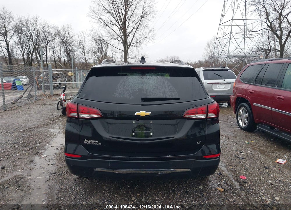 2022 CHEVROLET EQUINOX FWD LT VIN: 3GNAXKEV6NL279147