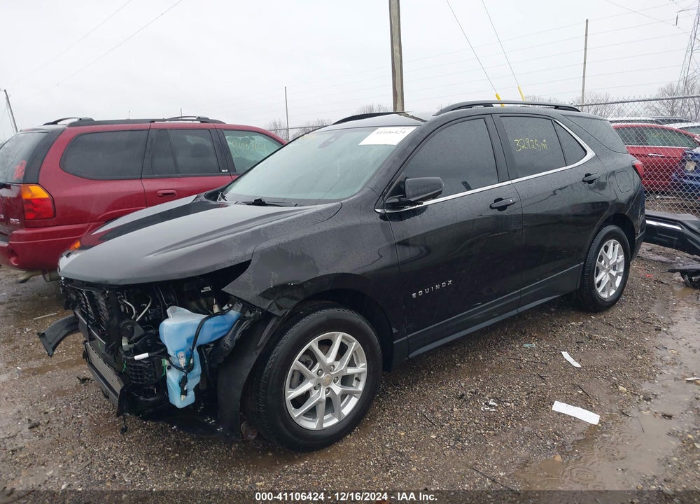 2022 CHEVROLET EQUINOX FWD LT VIN: 3GNAXKEV6NL279147