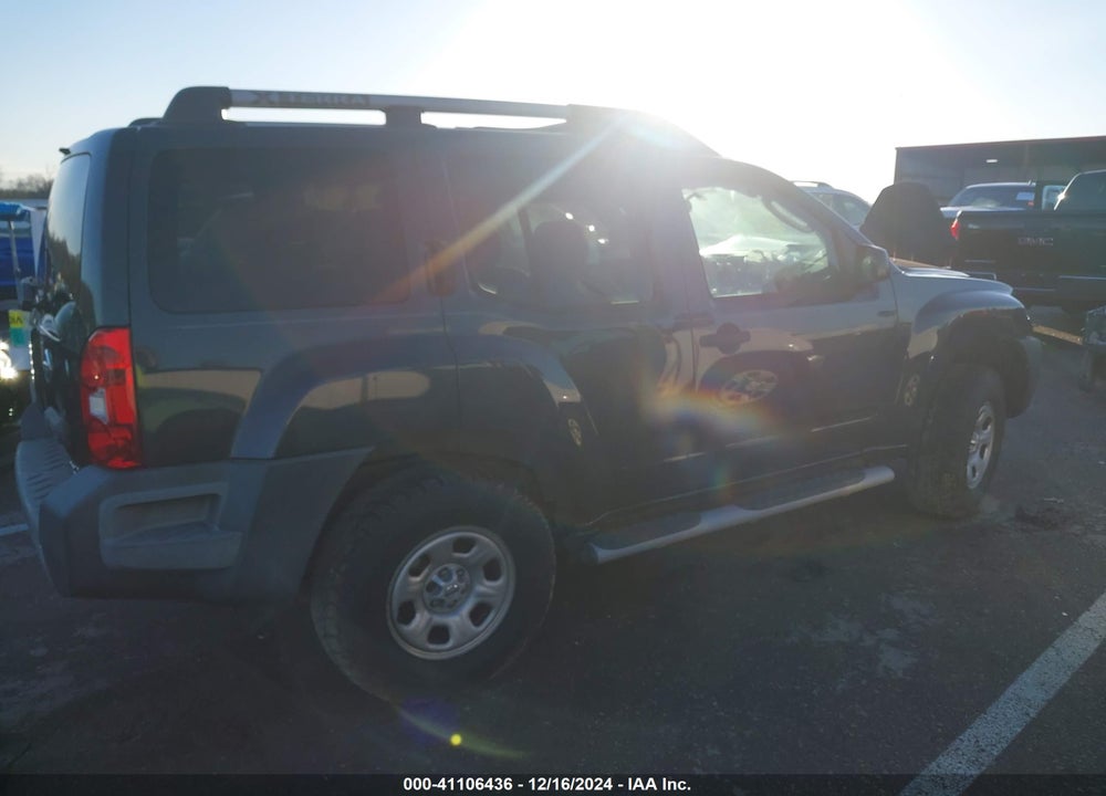 2009 NISSAN XTERRA X VIN: 5N1AN08W29C513482