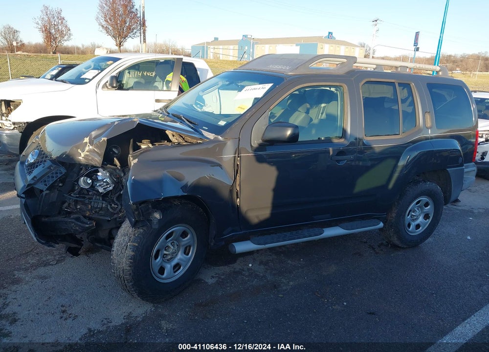 2009 NISSAN XTERRA X VIN: 5N1AN08W29C513482