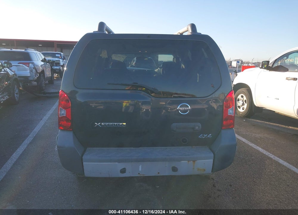 2009 NISSAN XTERRA X VIN: 5N1AN08W29C513482