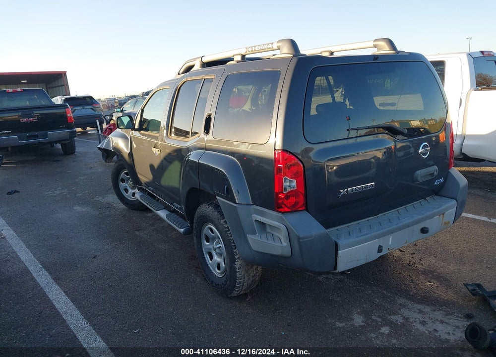2009 NISSAN XTERRA X VIN: 5N1AN08W29C513482