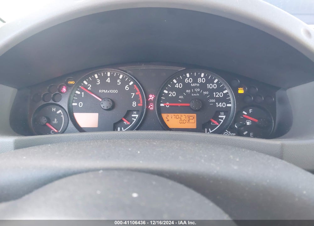 2009 NISSAN XTERRA X VIN: 5N1AN08W29C513482