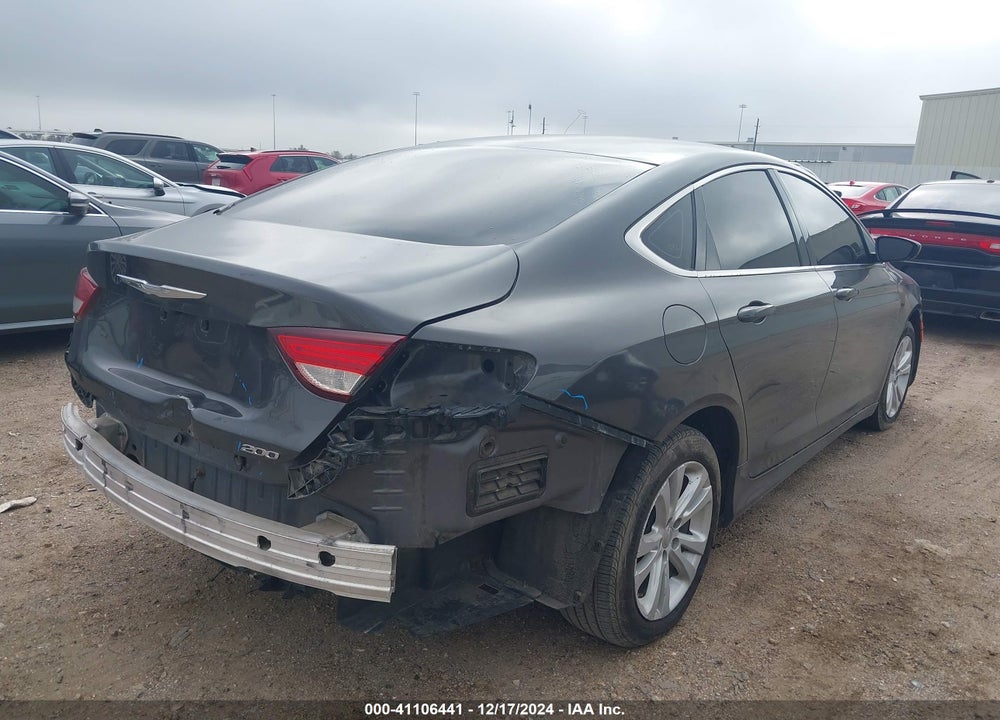 2016 CHRYSLER 200 LIMITED VIN: 1C3CCCAB6GN145745