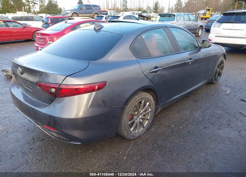 2017 ALFA ROMEO GIULIA AWD VIN: ZARFAEDN3H7537030