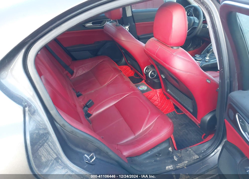 2017 ALFA ROMEO GIULIA AWD VIN: ZARFAEDN3H7537030