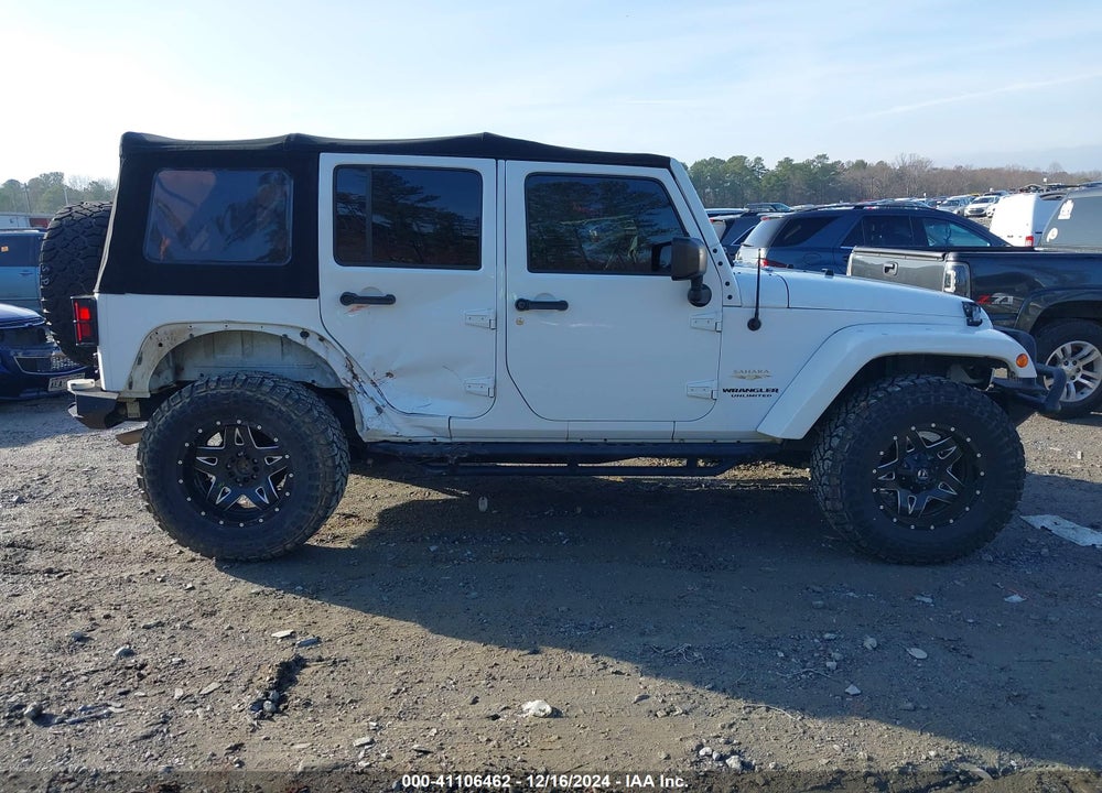 2015 JEEP WRANGLER UNLIMITED SAHARA VIN: 1C4BJWEG7FL614596