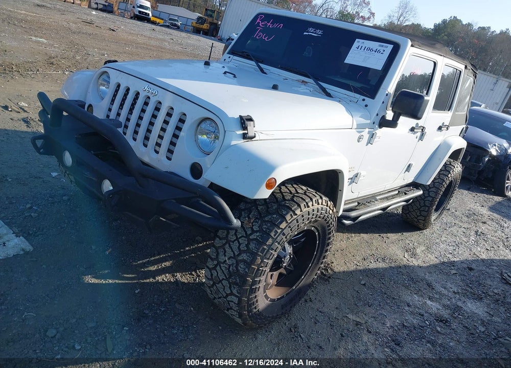 2015 JEEP WRANGLER UNLIMITED SAHARA VIN: 1C4BJWEG7FL614596