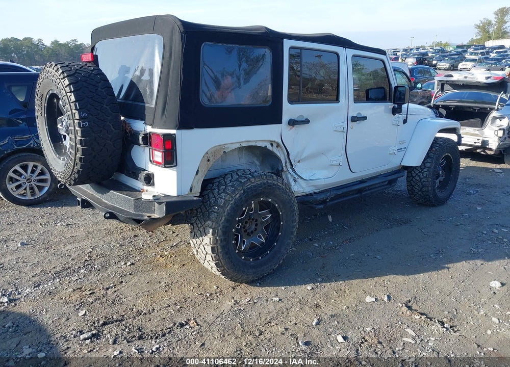 2015 JEEP WRANGLER UNLIMITED SAHARA VIN: 1C4BJWEG7FL614596