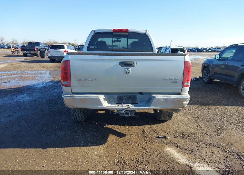 2005 DODGE RAM 2500 SLT/LARAMIE VIN: 3D7KS28C85G760506
