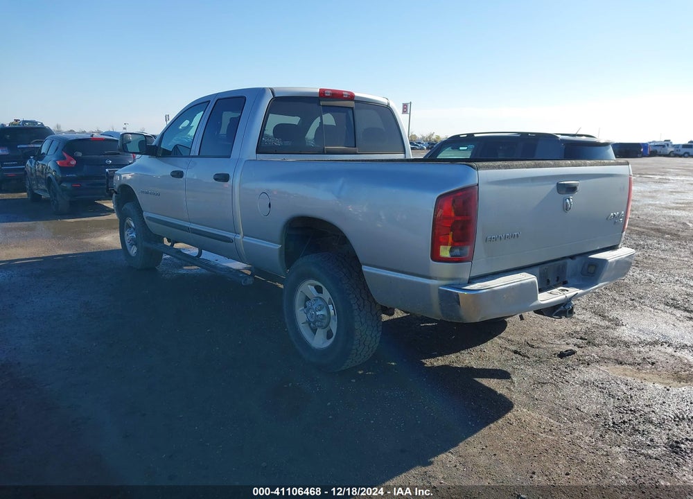 2005 DODGE RAM 2500 SLT/LARAMIE VIN: 3D7KS28C85G760506