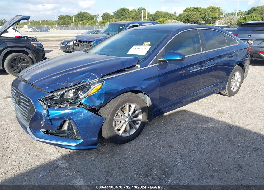 2018 HYUNDAI SONATA SE VIN: 5NPE24AF7JH727327