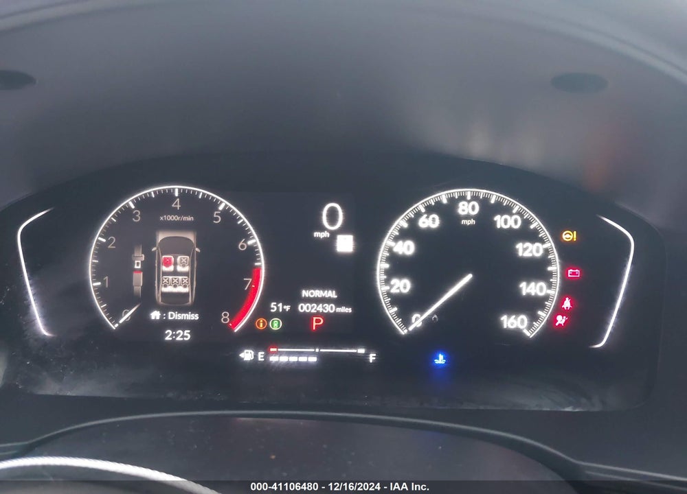2025 HONDA CIVIC SPORT VIN: 2HGFE2F50SH511721