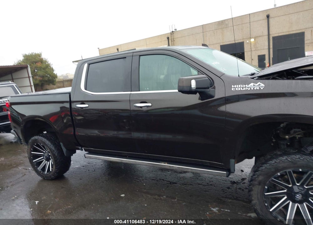 2019 CHEVROLET SILVERADO 1500 HIGH COUNTRY VIN: 1GCUYHEL9KZ402237