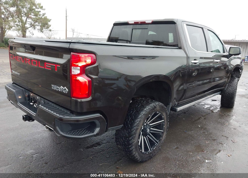 2019 CHEVROLET SILVERADO 1500 HIGH COUNTRY VIN: 1GCUYHEL9KZ402237