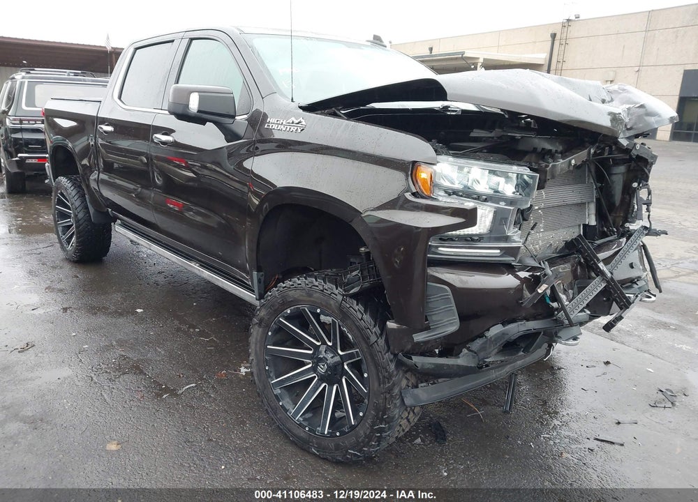 2019 CHEVROLET SILVERADO 1500 HIGH COUNTRY VIN: 1GCUYHEL9KZ402237